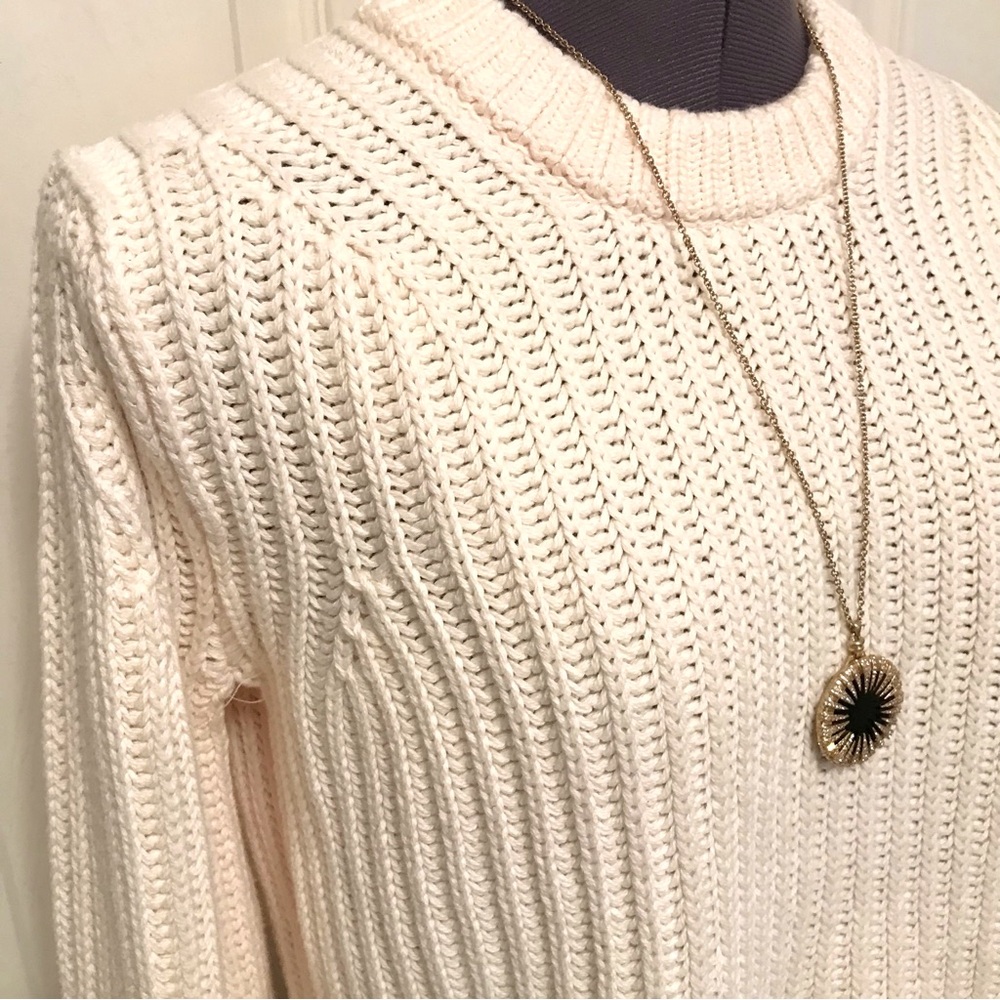 NWT J. Crew Heritage Fisherman Sweater - Picture 11 of 16